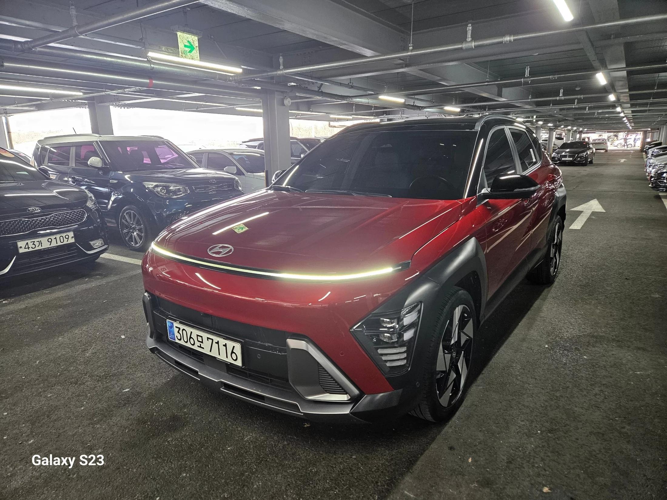 Hyundai Kona Gasoline 1.6 Turbo 2WD Inspiration, 2023 г. 14050 км.