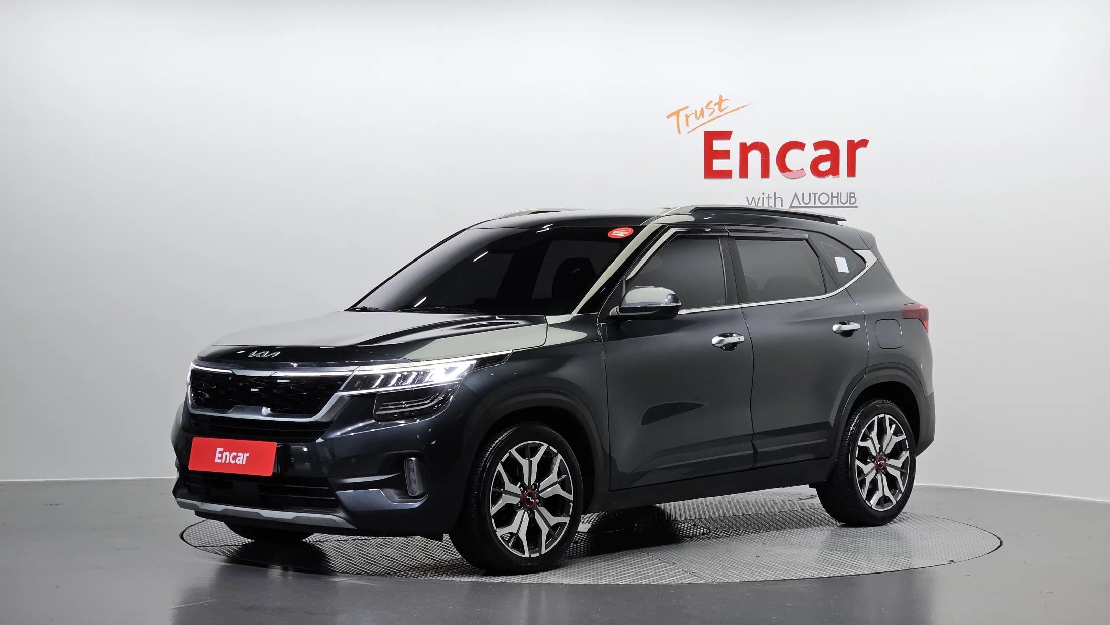 Kia Seltos Gasoline 1.6 Turbo 2WD Signature, 2022 г. 106439 км.