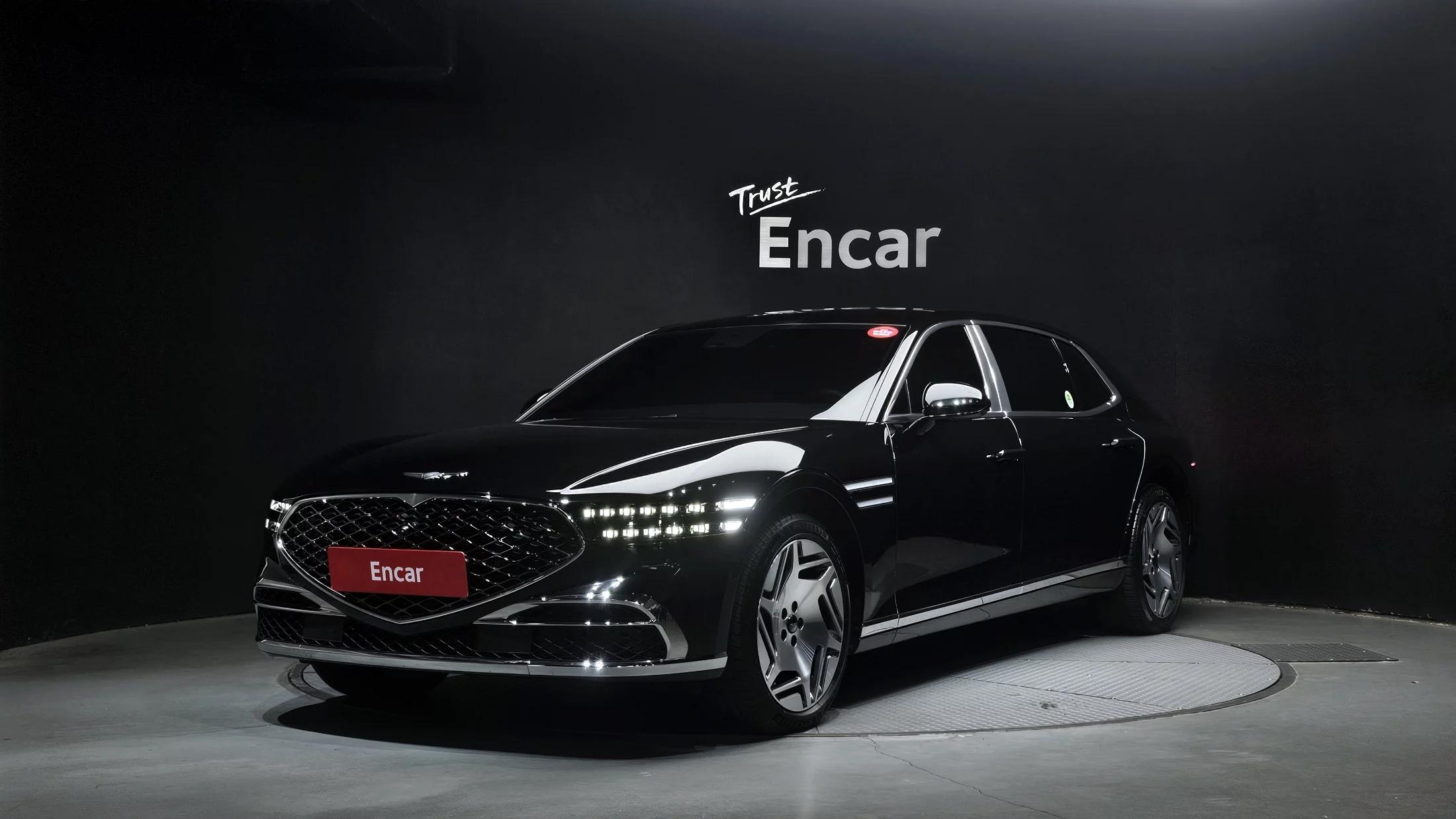 Genesis G90 Gasoline 3.5 Turbo e-S/C AWD LWB, 2023 г. 5407 км.