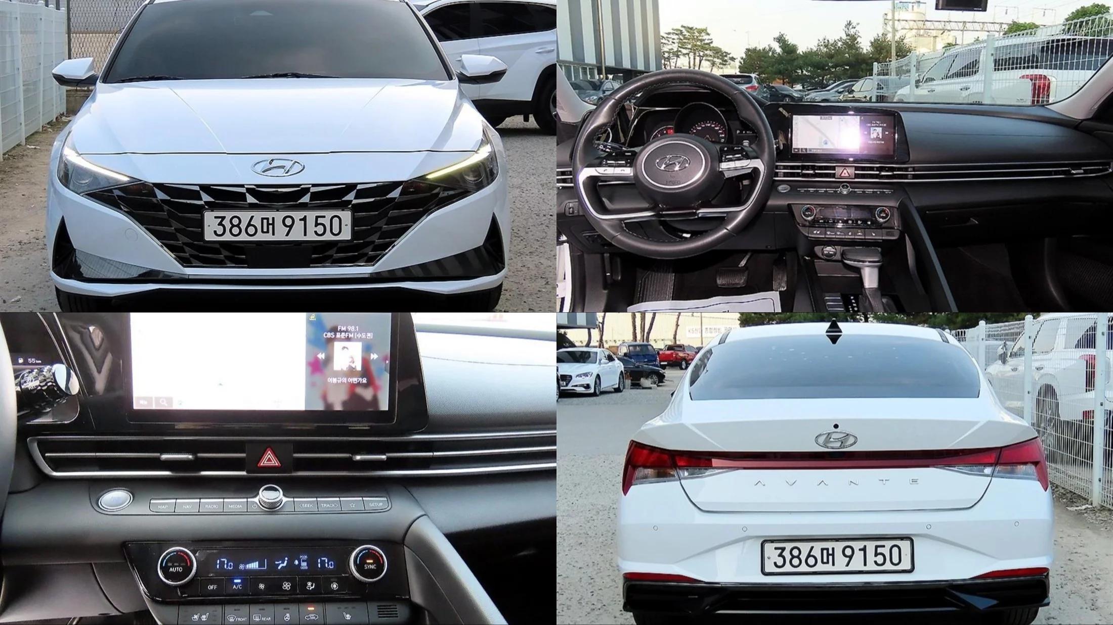 Hyundai AVANTE (Хендай Элантра) 1.6 Modern, 2021 г. 87372 км.