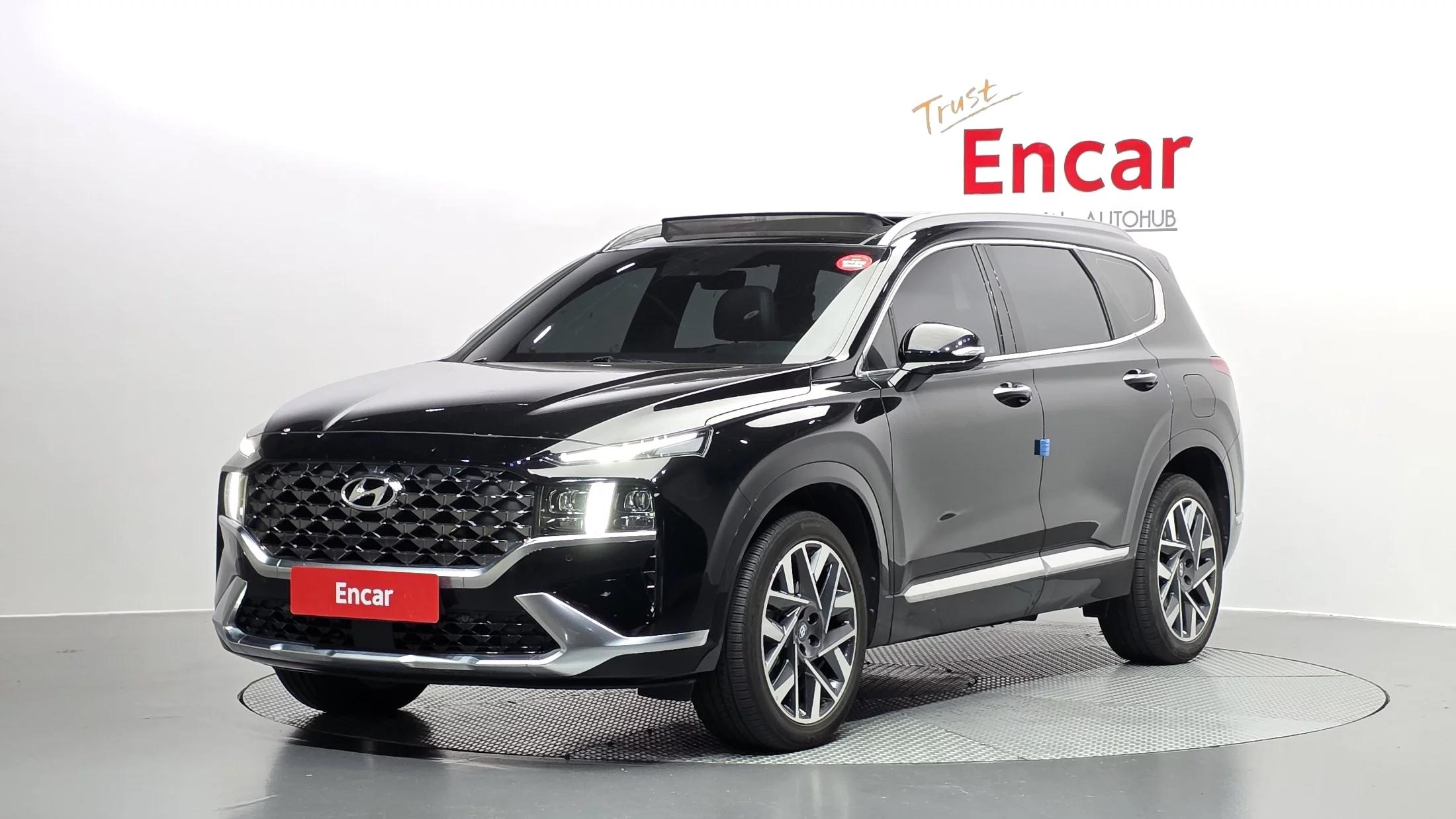 Hyundai Santa Fe Diesel 2.2 4WD Calligraphy, 2021 г. 64730 км.