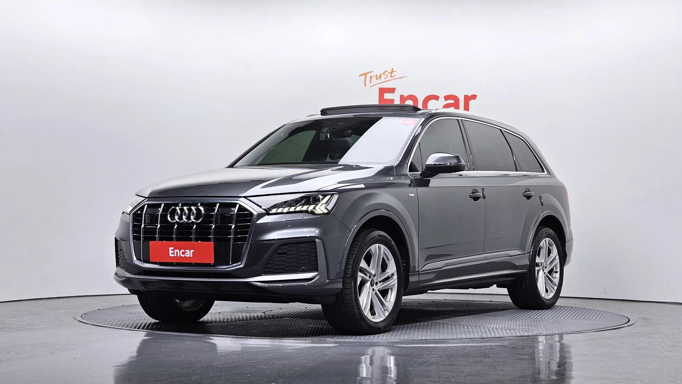 Audi Q7 45 TDI Quattro Premium, 2021 г. 56909 км.