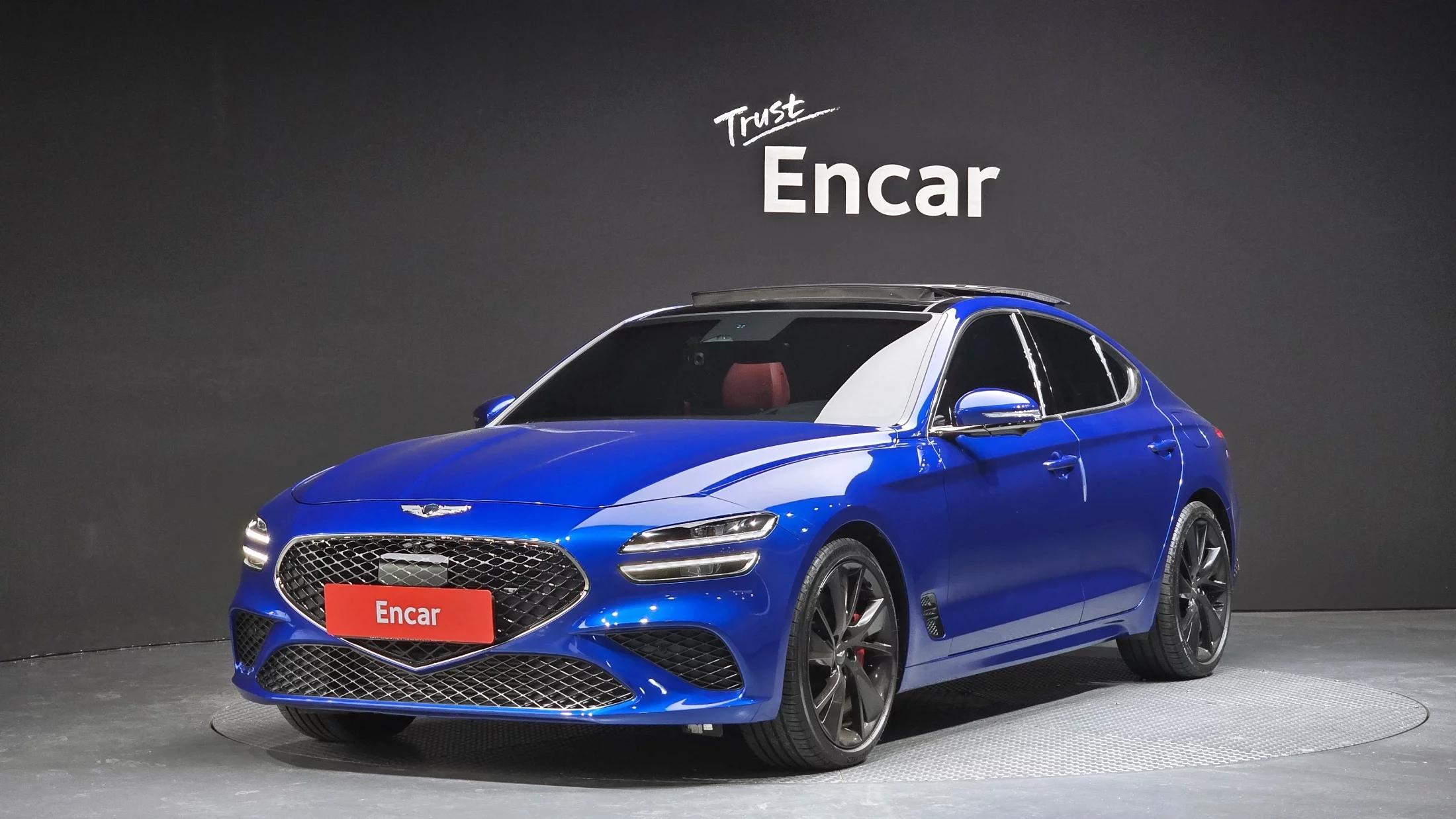 Genesis G70 Gasoline 2.0T 2WD, 2021 г. 27461 км.