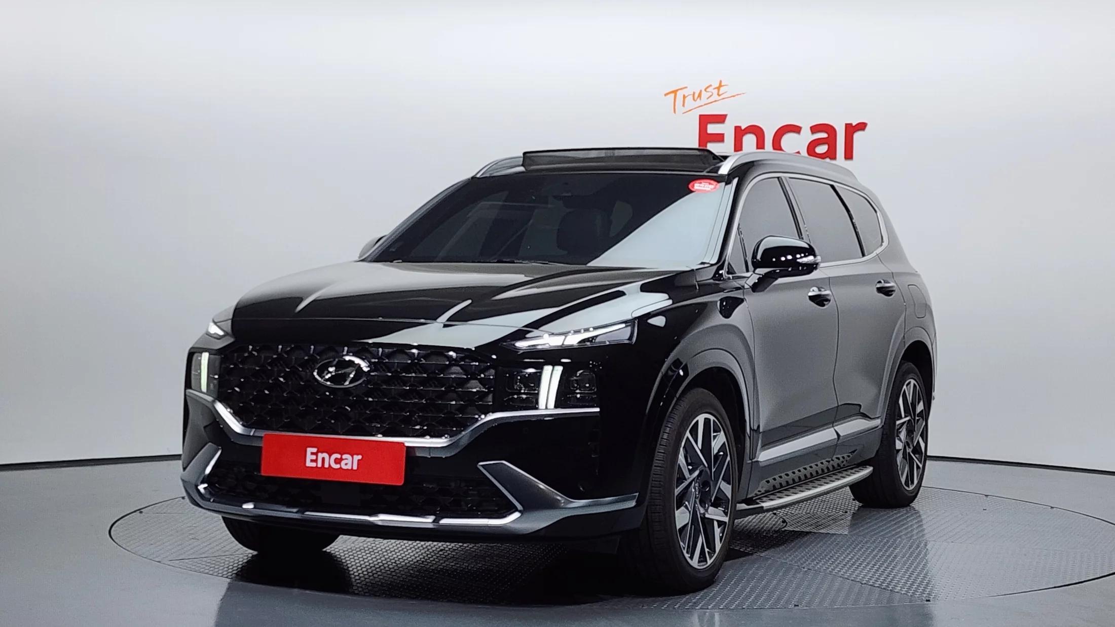 Hyundai Santa Fe Gasoline 2.5T 4WD Calligraphy, 2021 г. 33701 км.