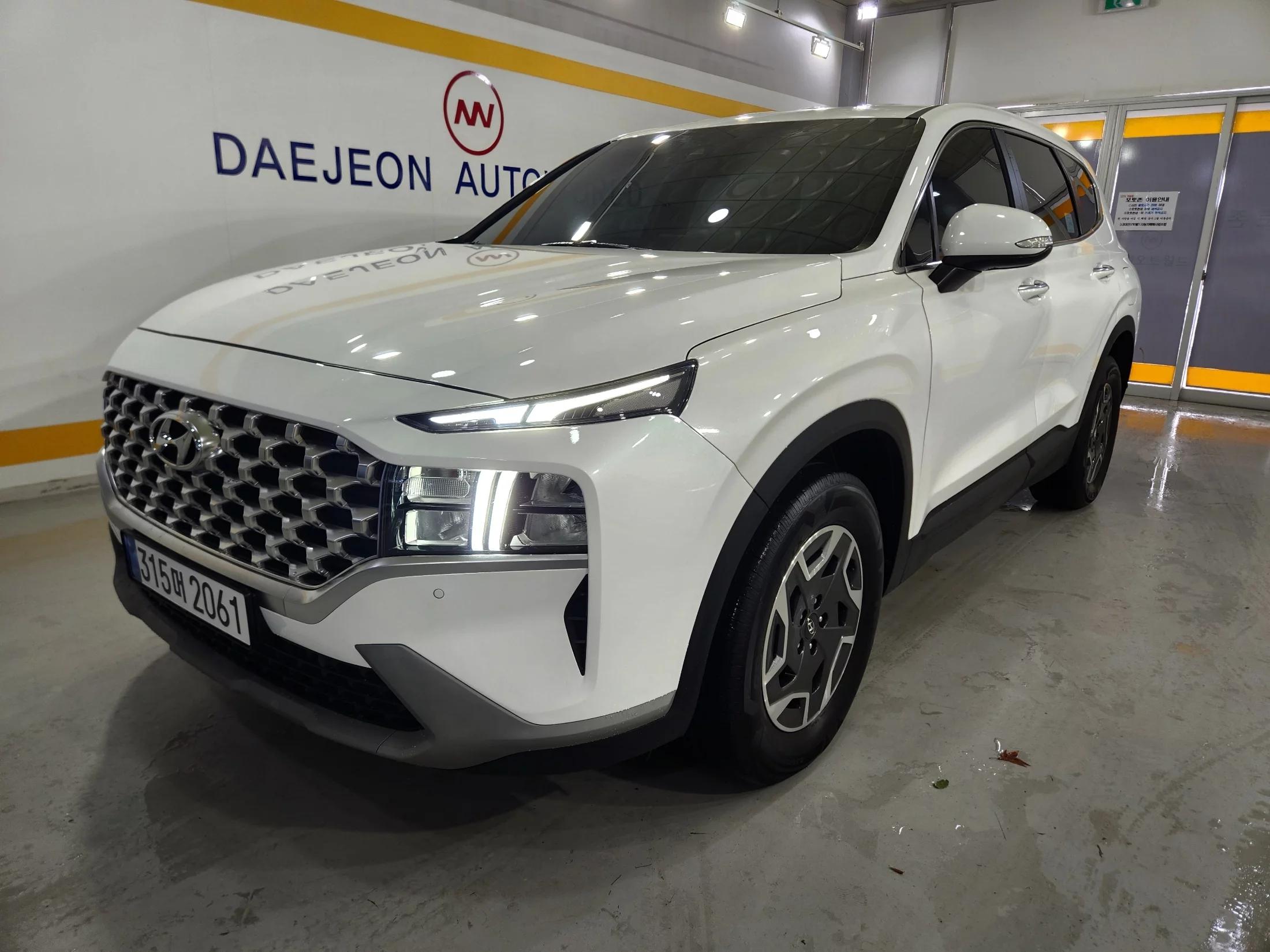 Hyundai Santa Fe HEV 1.6 4WD Exclusive, гибрид, 2021 г. 45491 км.