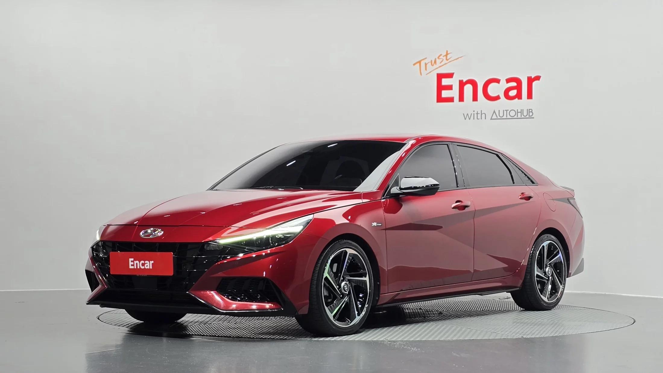 Hyundai AVANTE (Хендай Элантра) 1.6 Turbo N Line Inspiration, 2021 г. 32968 км.