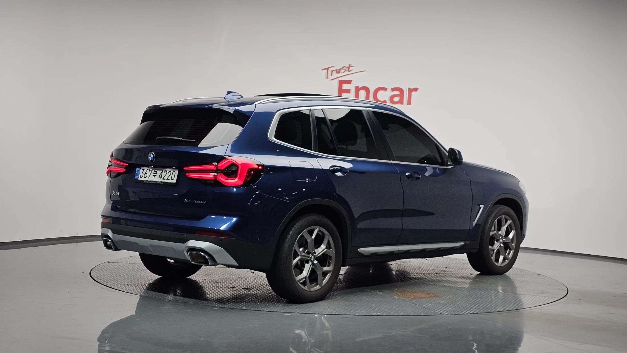 BMW X3 xDrive 20d, 2022 г. 34487 км.