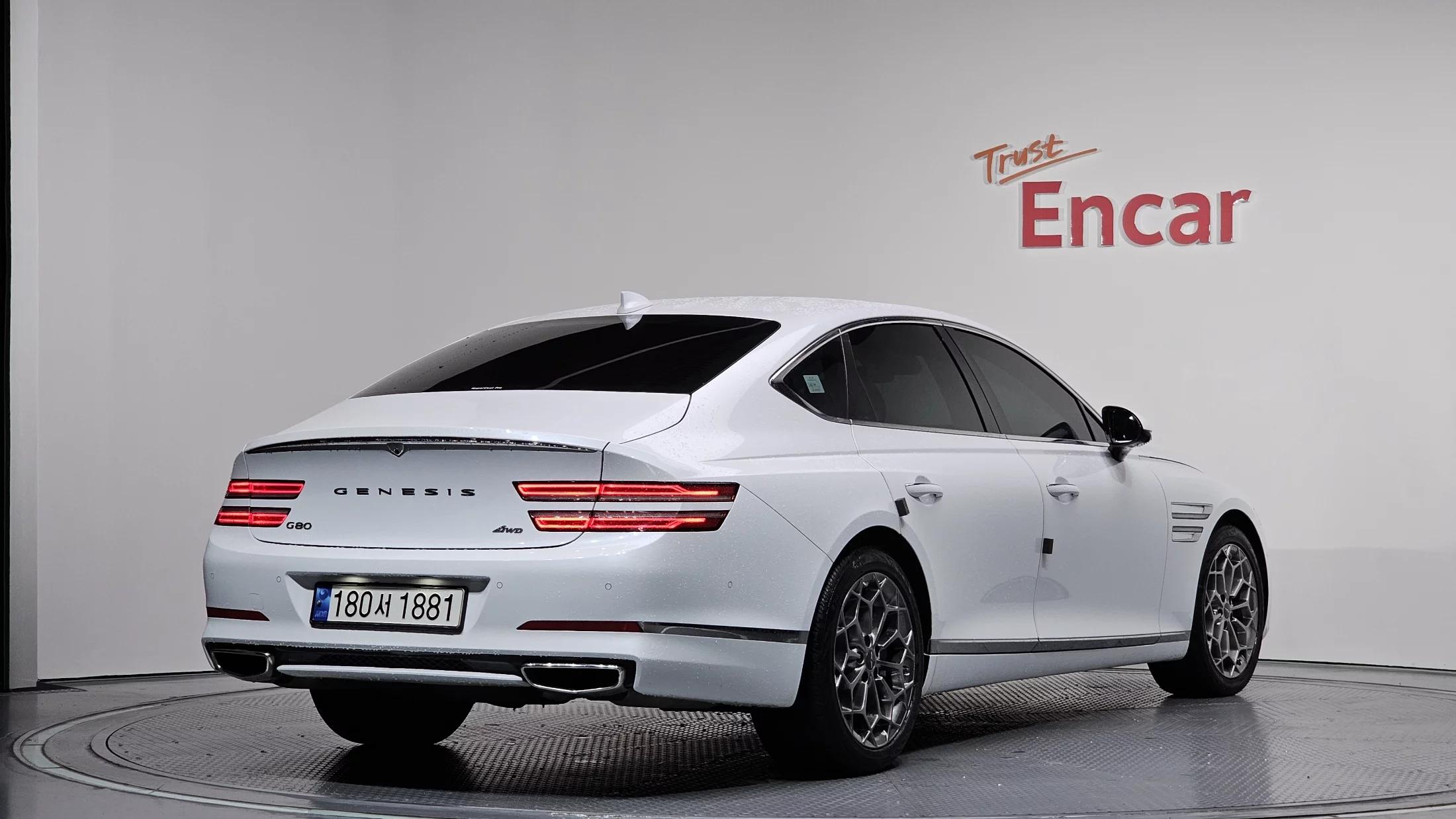 Genesis G80 Gasoline 2.5 Turbo AWD, 2022 г. 38681 км.
